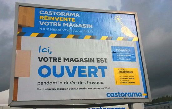 Informer les clients que le magasin est ouvert